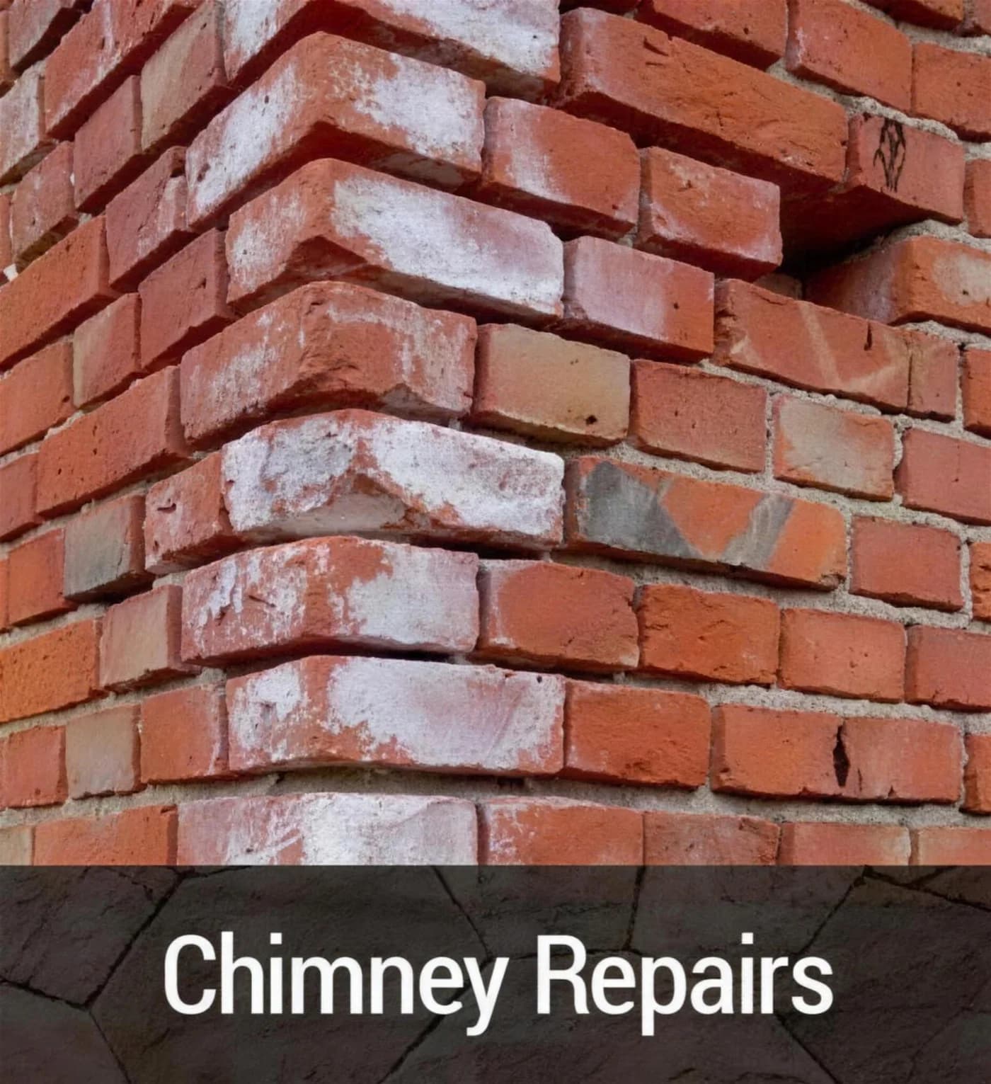 Masonry chimney crown and brick repair in the Texas Panhandle